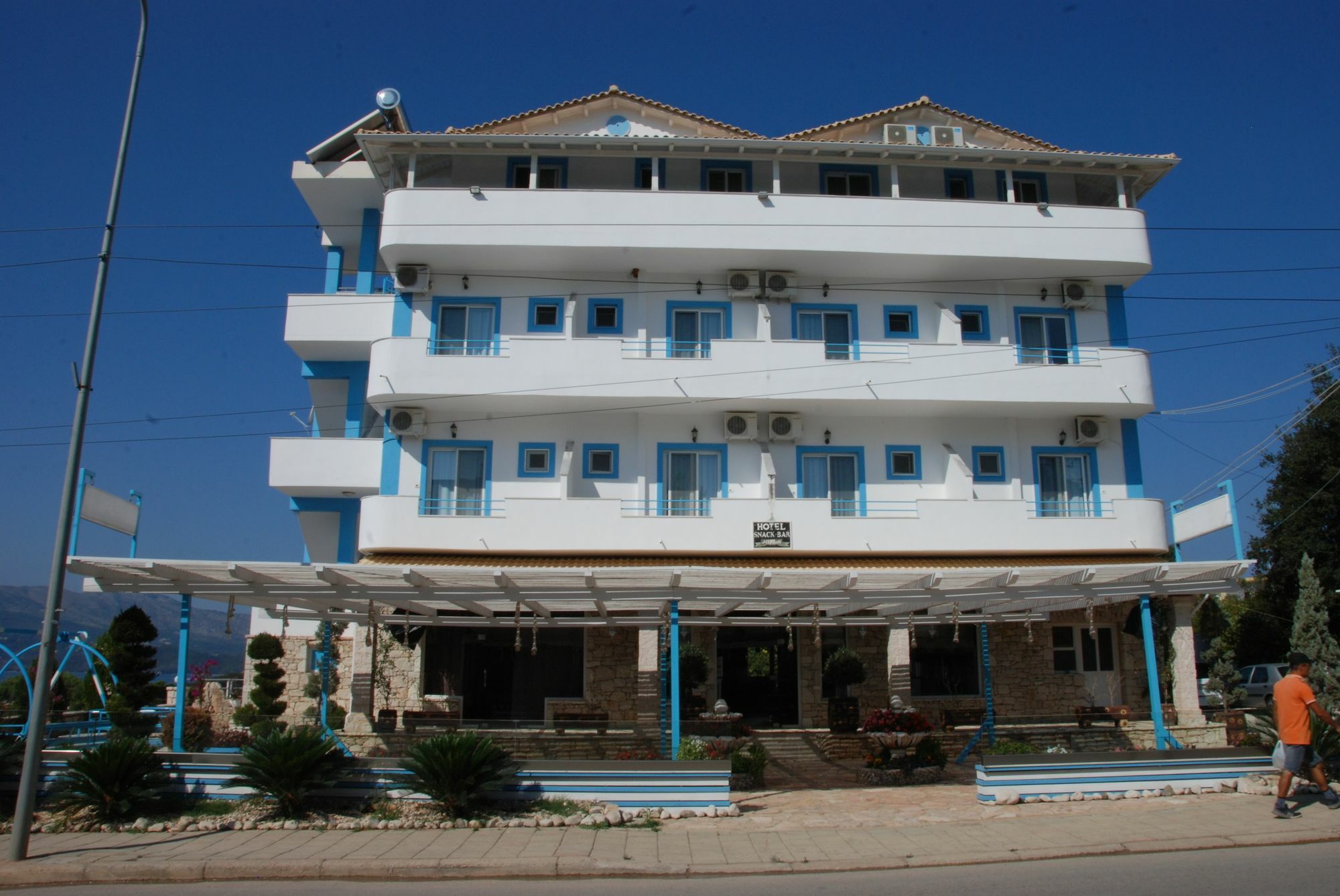 Hotel Murati Ксамил Екстериор снимка