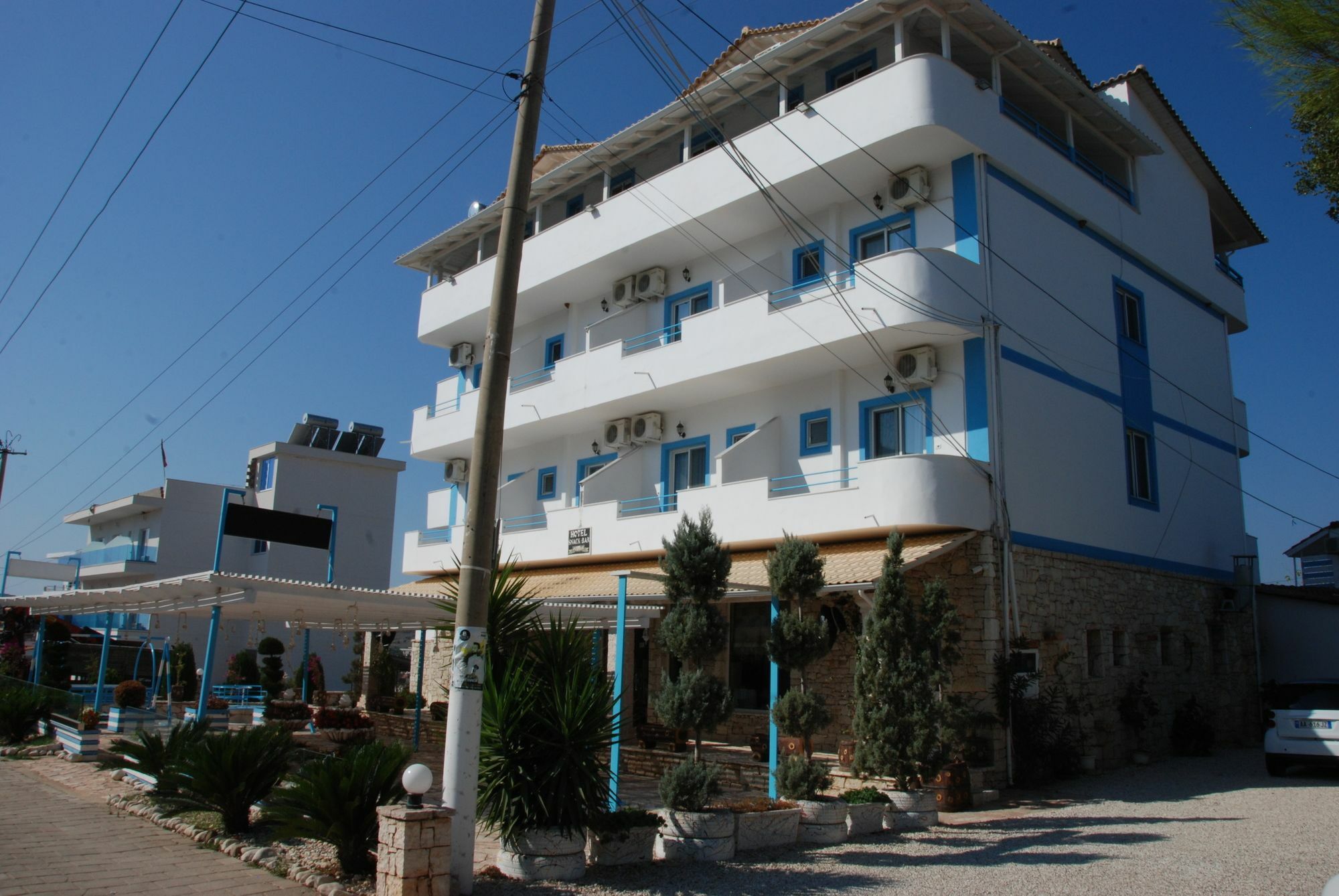 Hotel Murati Ксамил Екстериор снимка